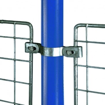 Raccord KEEKLAMP attache double grilles garde-corps - 48,3 mm