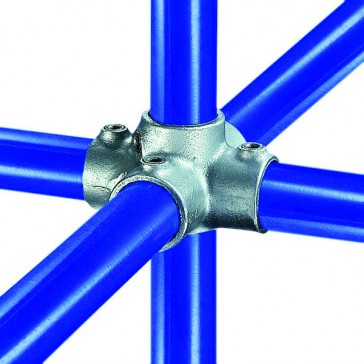 Raccord KEEKLAMP croix à 4 entrées - 42,4 mm