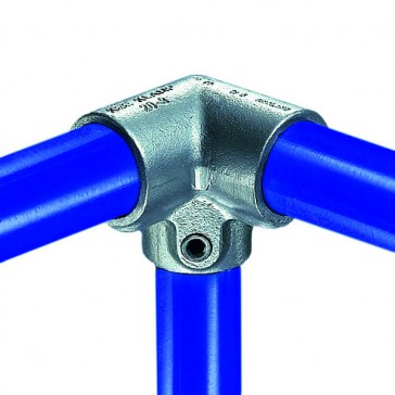 Raccord KEEKLAMP angle supérieur à 3 entrées à 90° - 21,3 mm