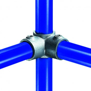 Raccord KEEKLAMP angle intermédiaire à 2 entrées à 90° - 42,4 mm