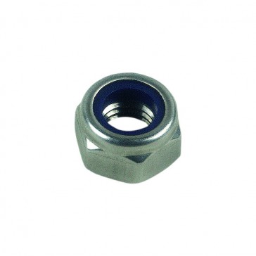 Écrou indesserrable DIN 985 Classe 8 Zingué - 8 mm