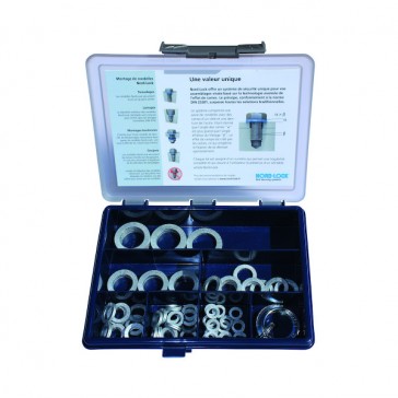 Coffret de 76 rondelles NORLOCK NL Collées Delta Protekt