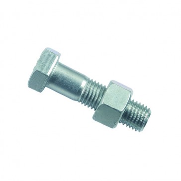 Boulon tête hexagonale SB classe 8.8 zingué - Diamètre : 20 mm - Longueur : 55 mm
