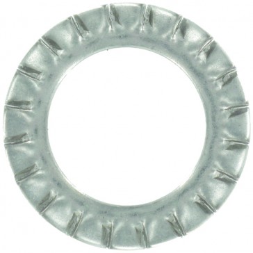 Rondelle éventail à dentures extérieures (AZ) DIN 6798 A Inox A4 - 6 mm