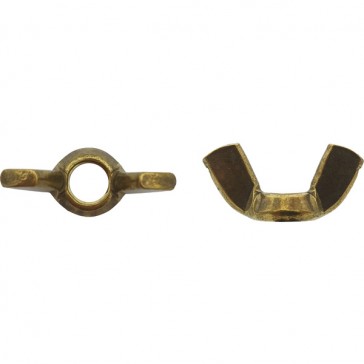 Écrou à oreilles forme américaine Laiton - 3 mm