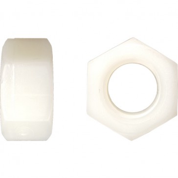 Écrou hexagonal HU DIN 934 PA 6,6 naturel - 6 mm