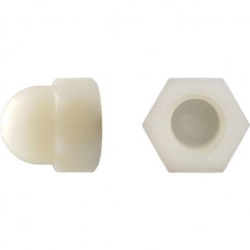 Écrou borgne DIN 1587 PA 6,6 naturel - 3 mm