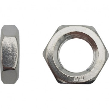 Écrou hexagonal (HM) bas DIN 439 Inox A4 - 14 mm