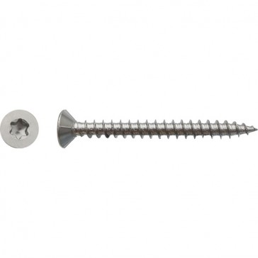 Vis pour panneaux agglomérés tête fraisée Torx® Inox A2 - 3 x 20 mm