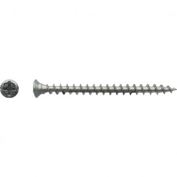 Vis Framex® pvc pour fixation des ferrures, gâches et fiches sur menuiserie pvc Chromiting® grade 4 - 4,3 x 22 mm