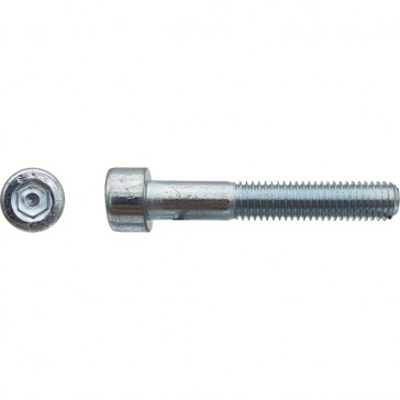Vis tête cylindrique six pans creux (CHC) DIN 912 classe 8.8 Zingué - 6 x 20 mm