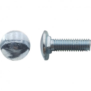 Vis TRCC collet réduit zingué - 6 x 20 mm