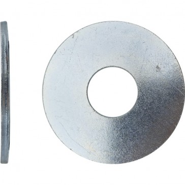 Rondelle plate extra large (LL) NFE 25513 Zingué - 8 mm