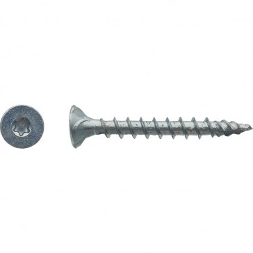 Vis bois FX5 tête fraisée Torx® filetage total Zingué 5 x 50 mm