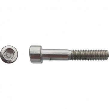 Vis tête cylindrique six pans creux (CHC) DIN 912 inox A2 - 6 x 140 mm