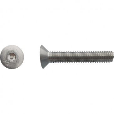Vis tête fraisée six pans creux (FHC) DIN 7991 Inox A2 - 3 x 25 mm
