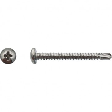 Vis autoperceuse tête cylindrique empreinte Phillips® Inox A2 - 4,8 x 25,4 mm