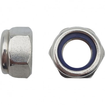 Écrou indesserrable DIN 985 inox A2 - 8 mm